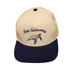 Follow Your Legend Just Keep Swimming Baseball Cap Hat Adjustable SnapBack